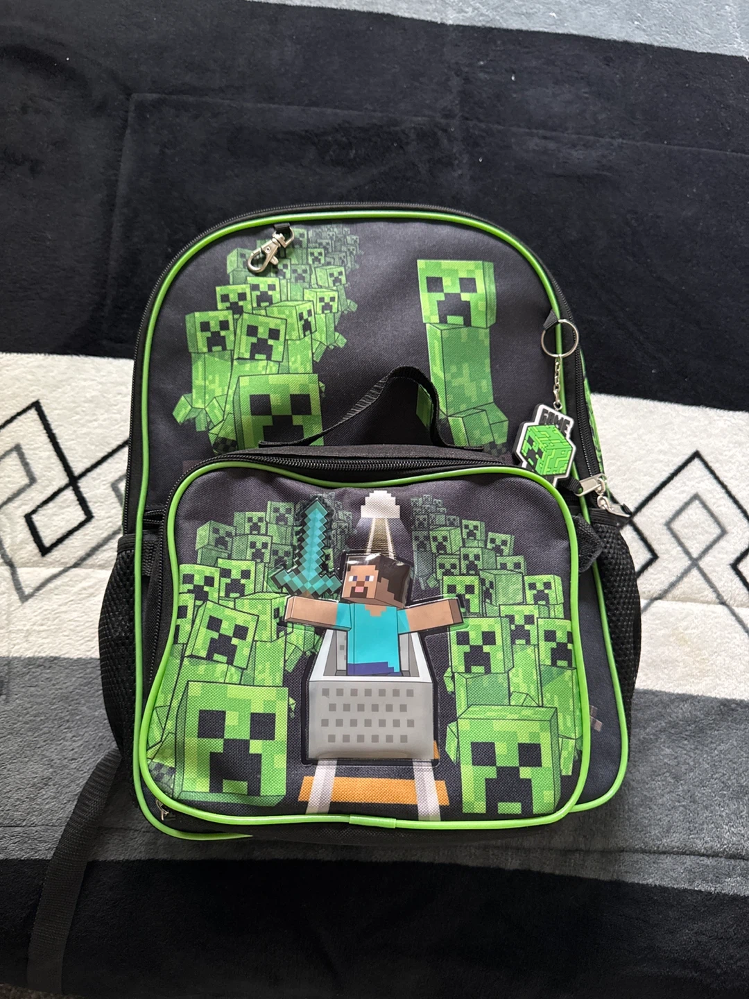 Minecraft Backpack and Lunch Box Set