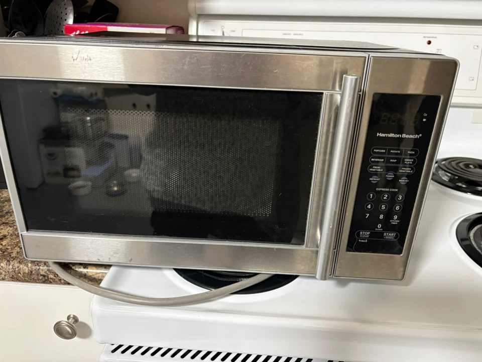 Hamilton Beach Stainless Steel Microwave - photo 2