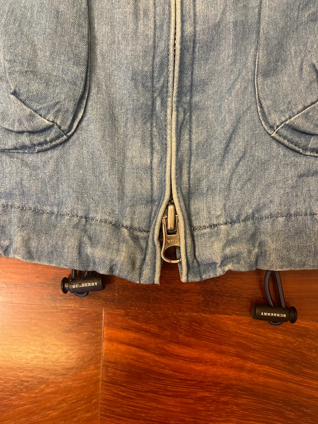 Burberry London Light Denim Zip Jacket - photo 4