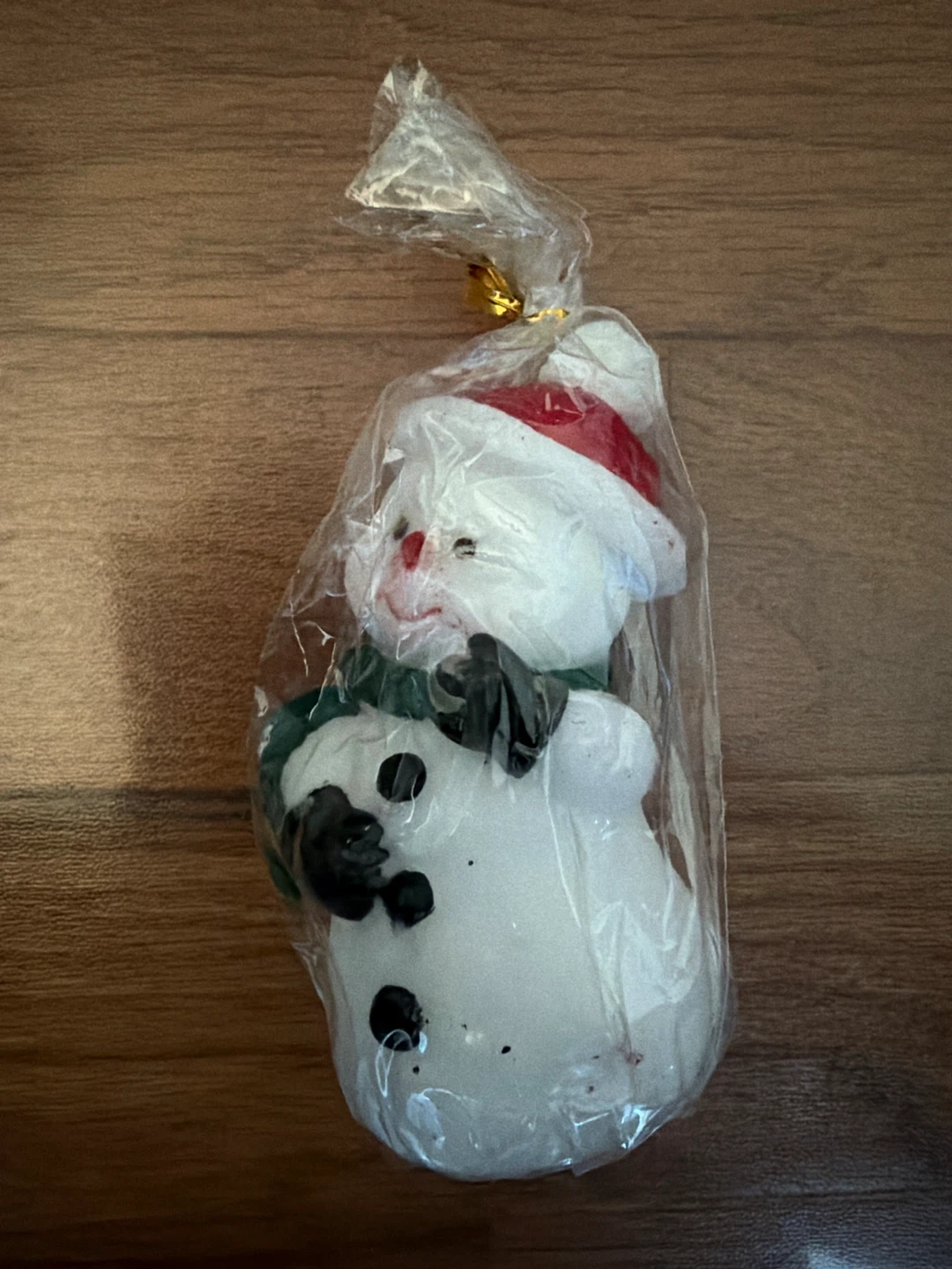 Snowman Holiday candle