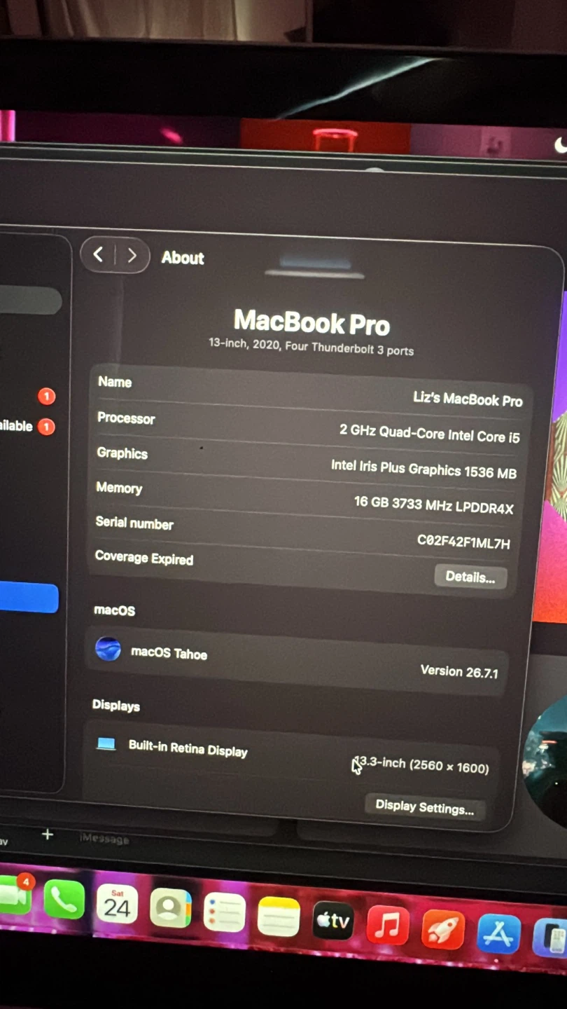 2020 Apple MacBook Pro 13-inch 512GB|16G RAM - photo 3
