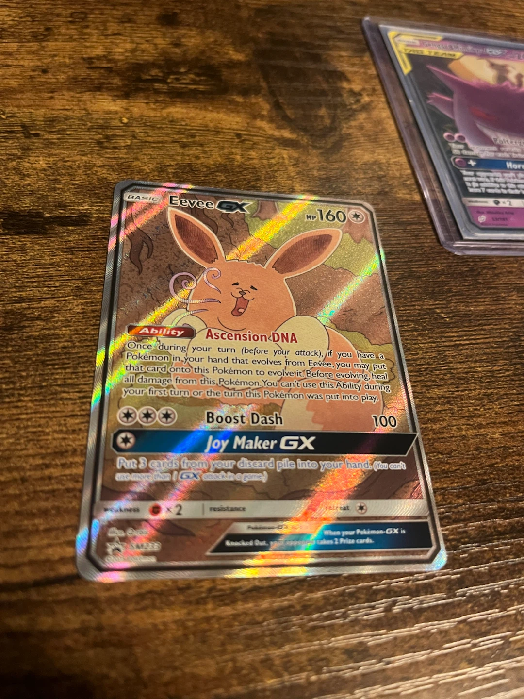 Eevee GX SM233 Pokemon Trading Card