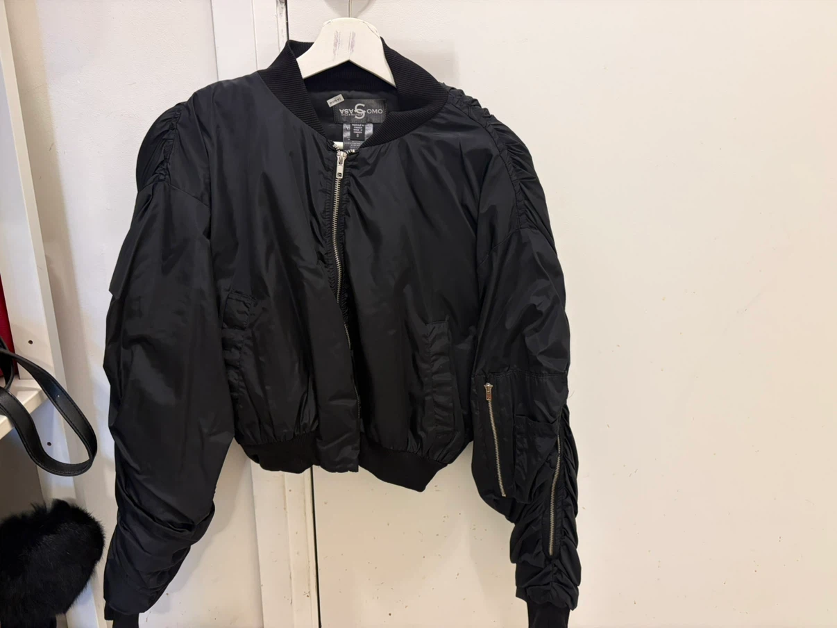 VSY SOMO Black Bomber Jacket