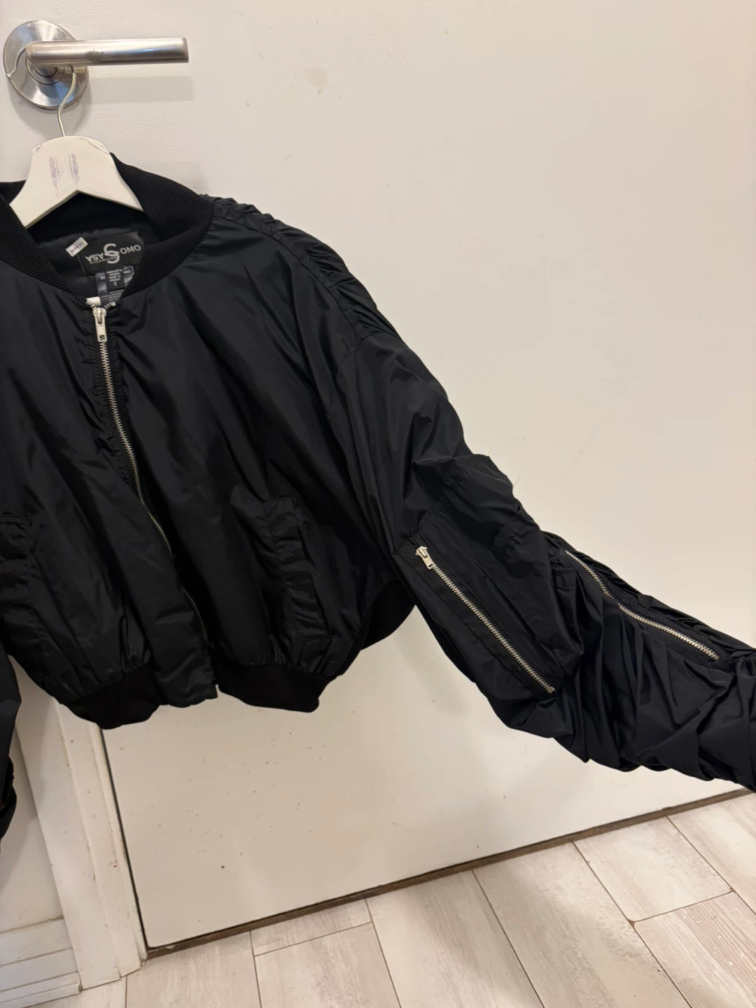 VSY SOMO Black Bomber Jacket - photo 3
