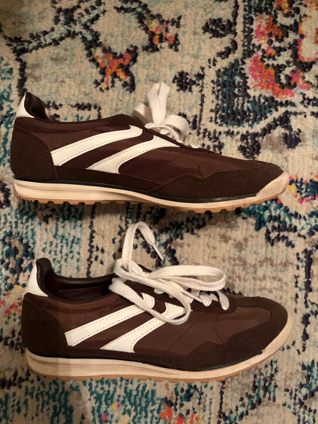 Women's Casual Sneakers - Brown - Size 7 - photo 3