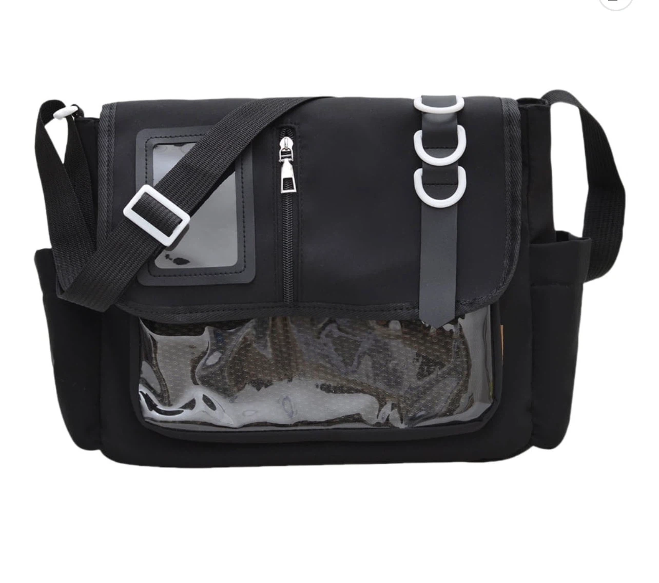 Black Ita Messenger Bag