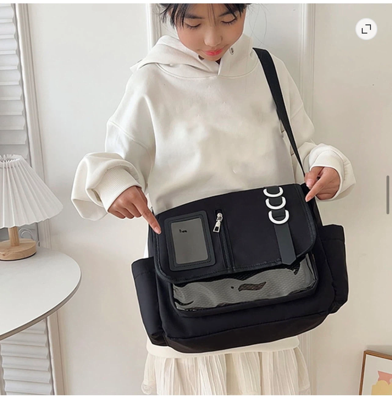 Black Ita Messenger Bag - photo 4
