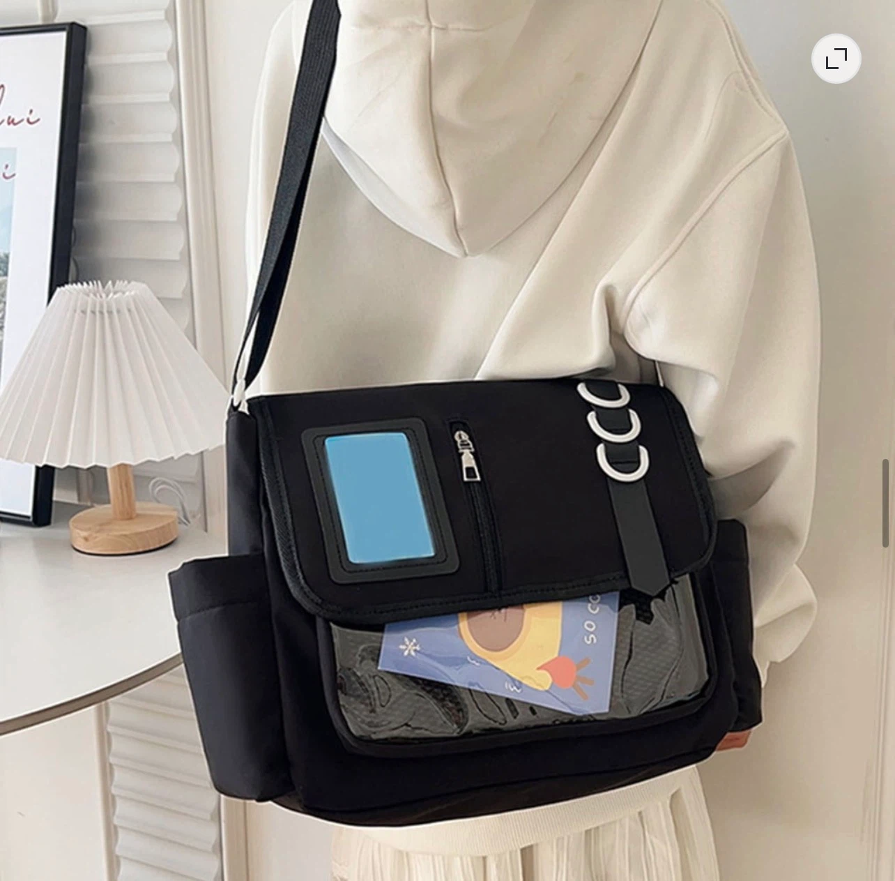 Black Ita Messenger Bag - photo 5