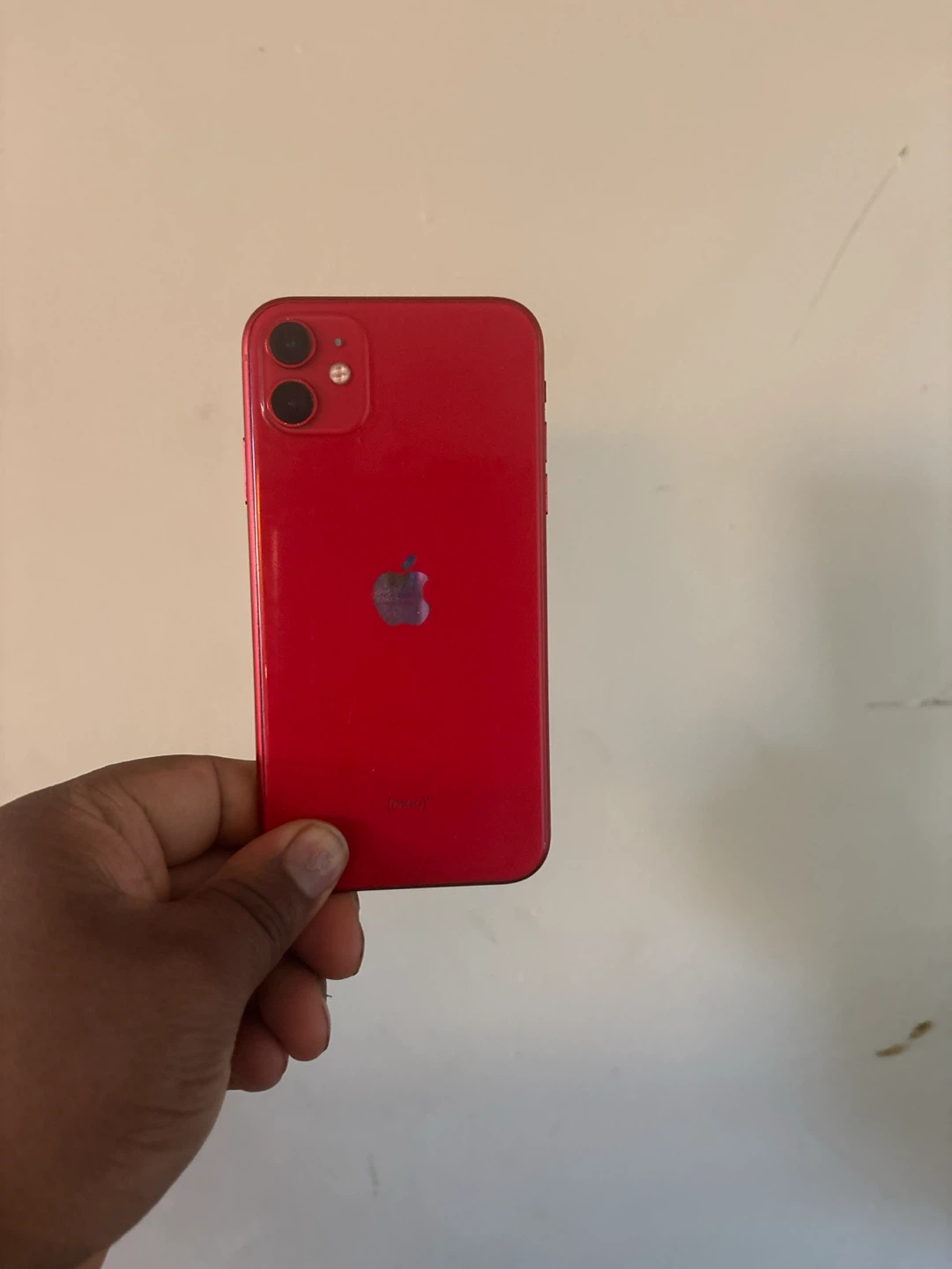 Red Apple iPhone 11