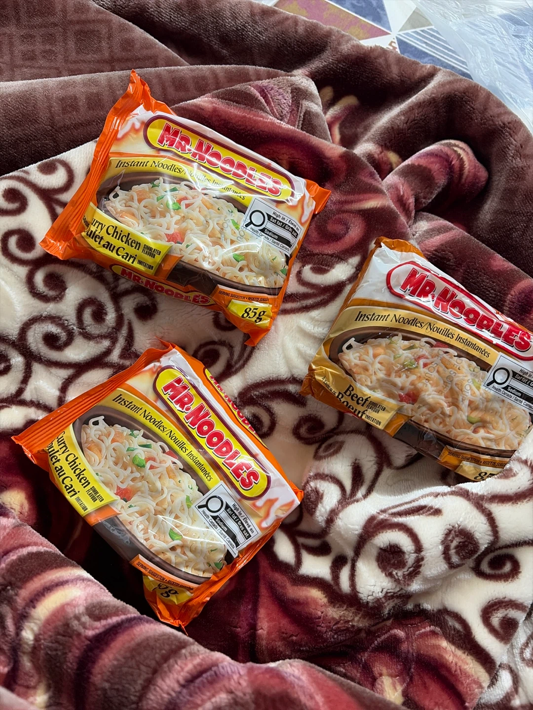 3x Noodles Instant Noodle Packs