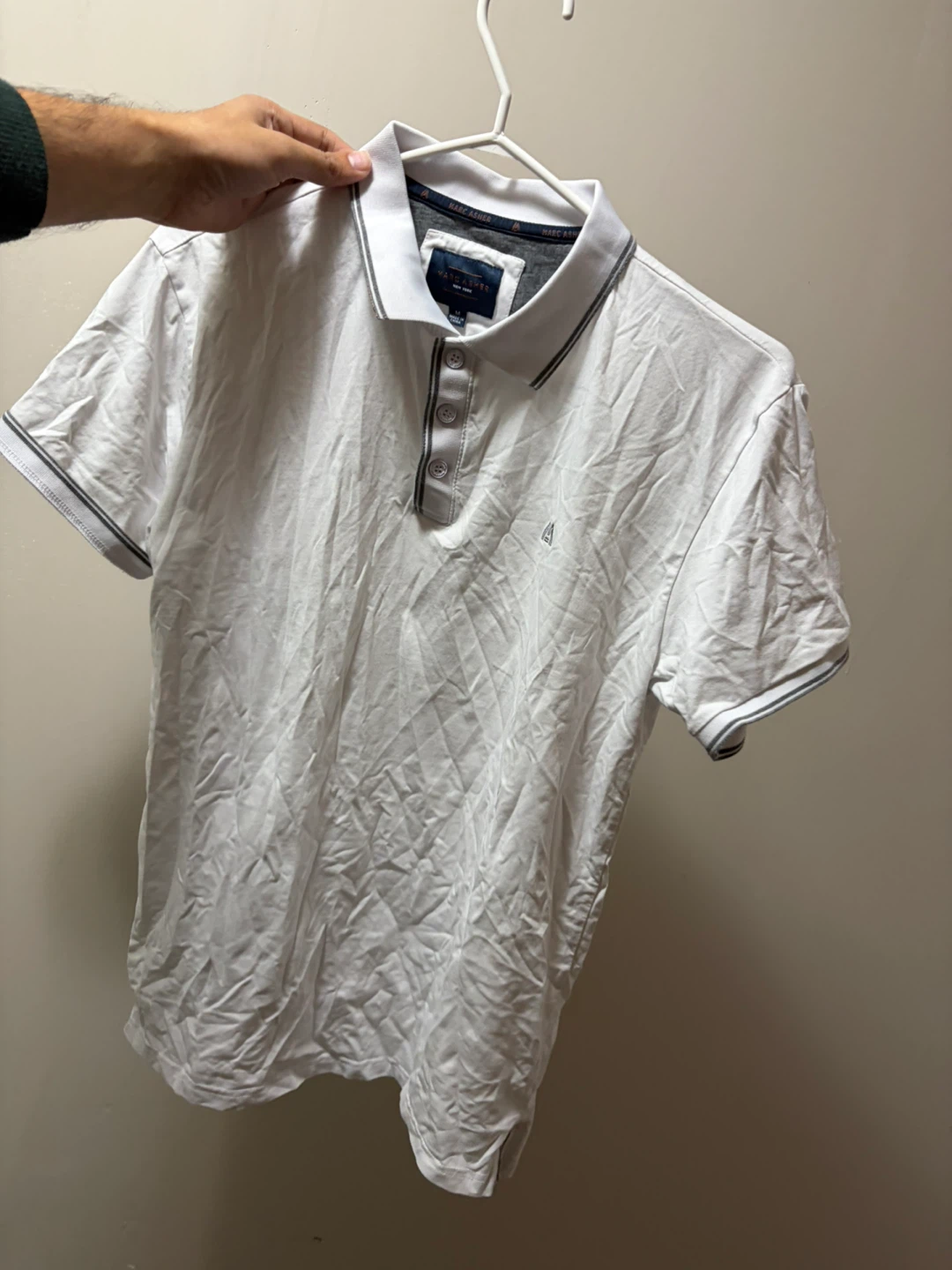 Marc Asher New York White Polo Shirt - photo 2
