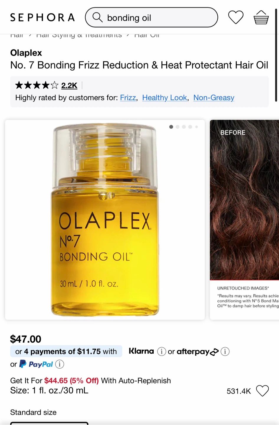 Olaplex No. 7 Bonding Oil - 30 mL - photo 3