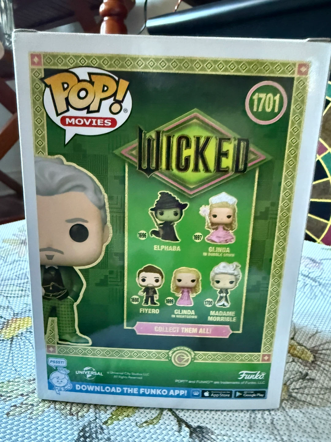 Funko Pop! Movies Wicked The Wizard 1701 - photo 2