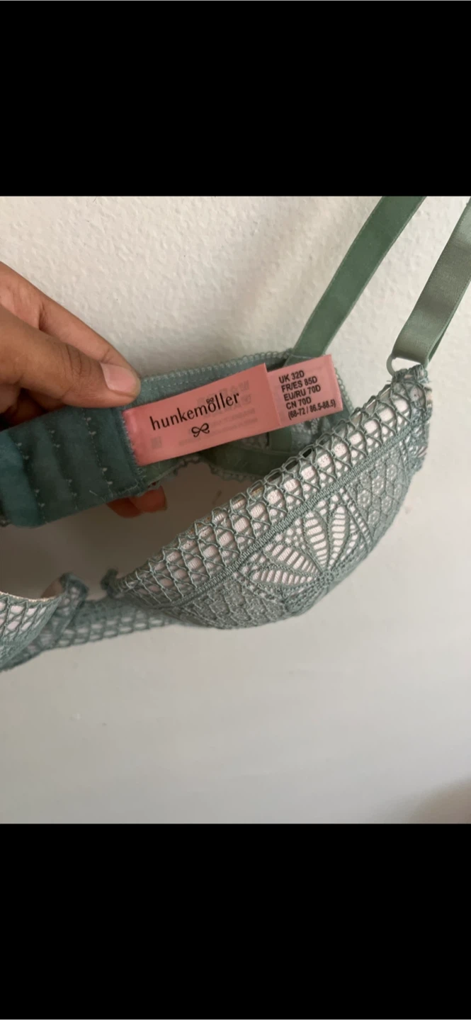 Hunkemöller Lace Bra Sage Green - photo 2