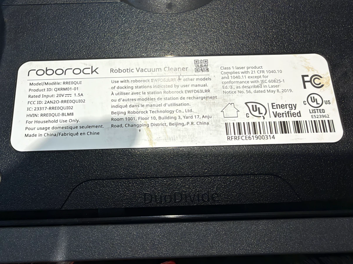 Roborock QX Revo MAX Robot Vacuum & Mop – Excellent Condition - photo 5