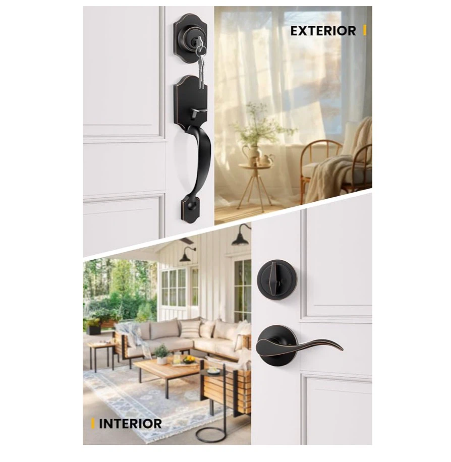 Goldenwarm Front Door Lock Set - photo 4