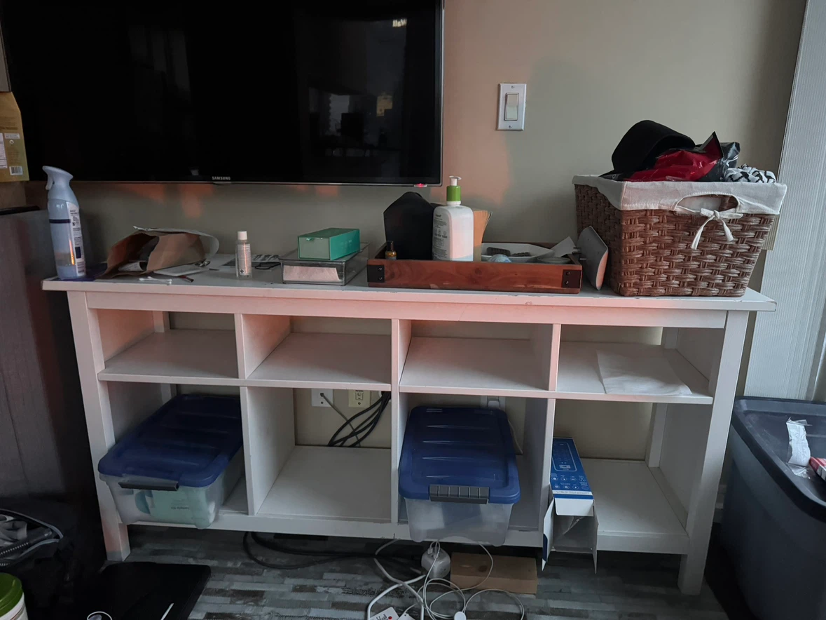 IKEA Hemnes White Console Table - photo 3