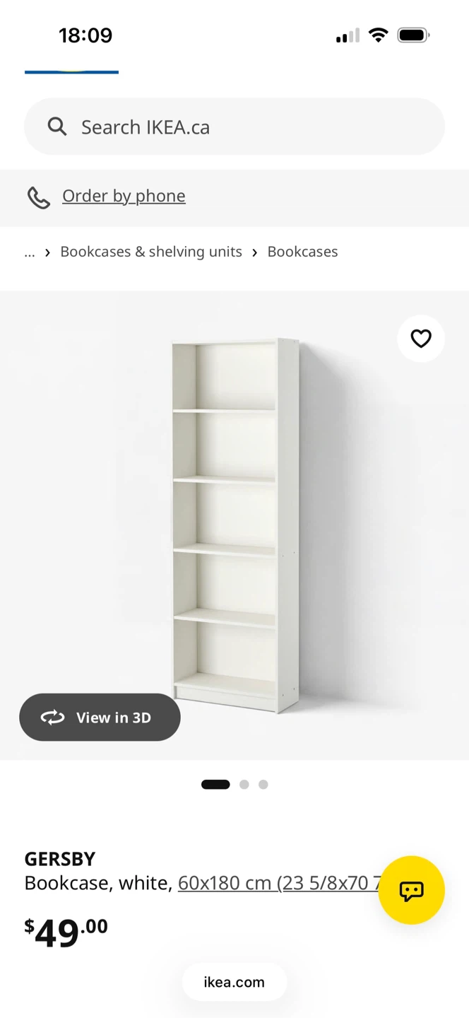 IKEA GERSBY Bookcase