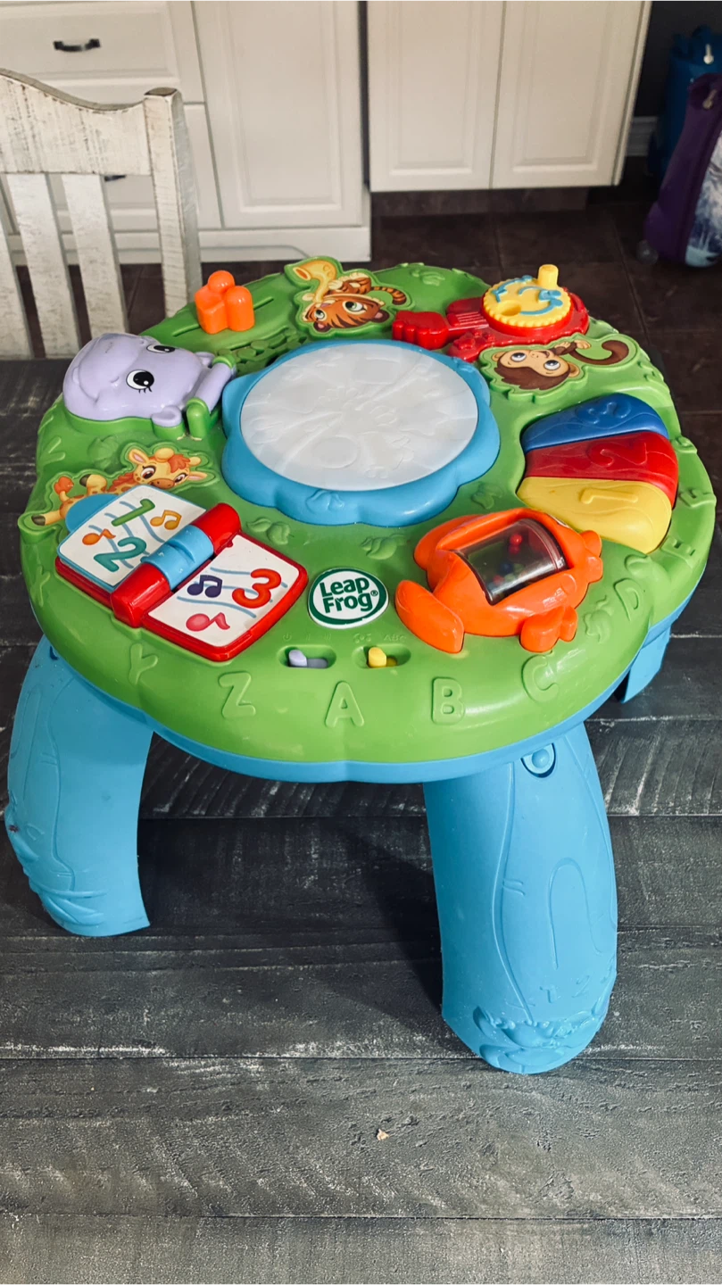 Leap Frog baby activity learning table with light & sounds