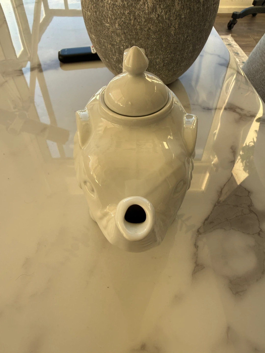 Cordon Bleu White Elephant Teapot - photo 4