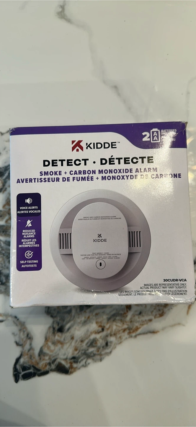 Kidde Smoke and Carbon Monoxide Alarm 30CUDR-VCA