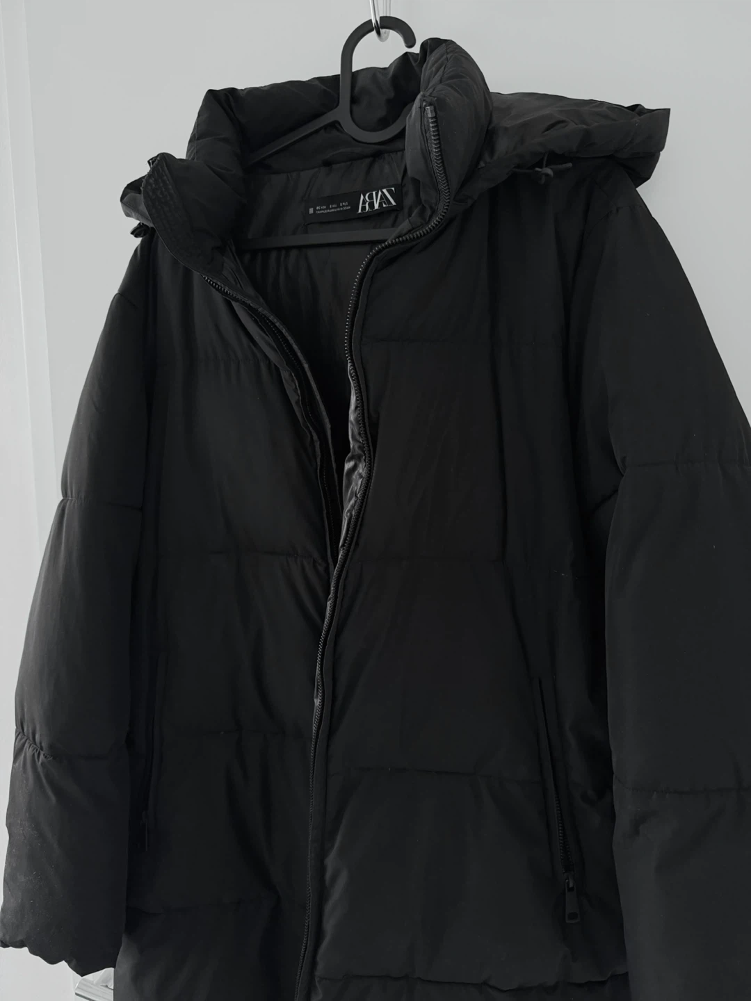 Zara black puffer jacket - photo 2