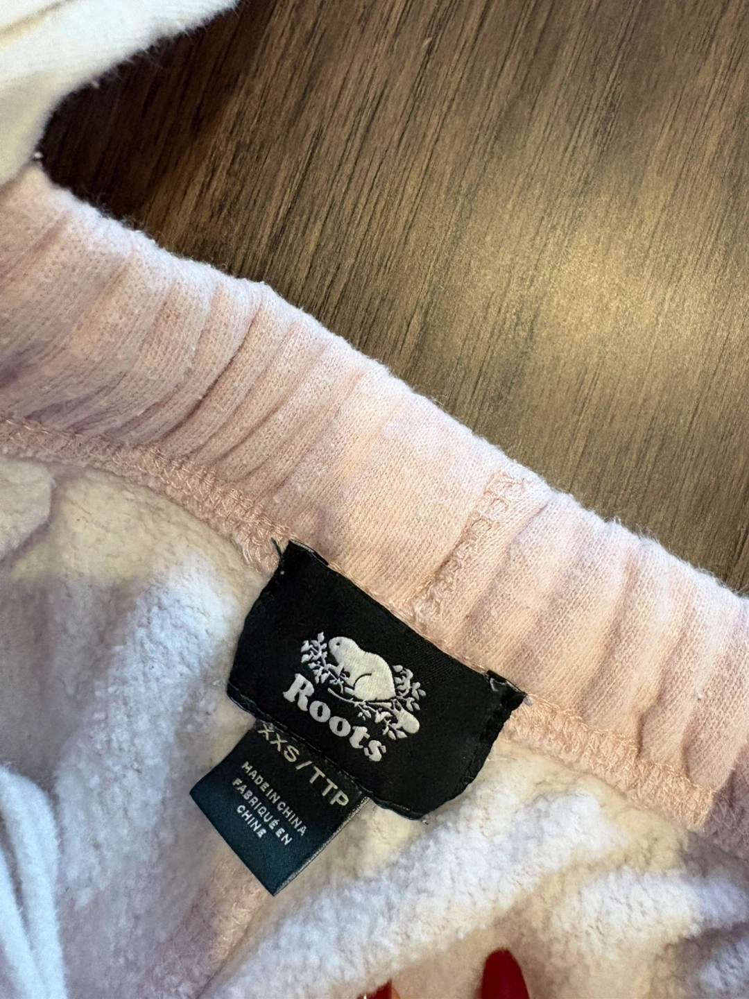 Roots sweatpants in light pink - photo 2
