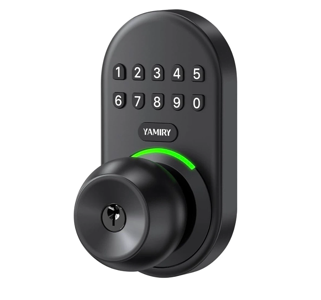 YAMIRY Keypad Smart Door Knob Lock