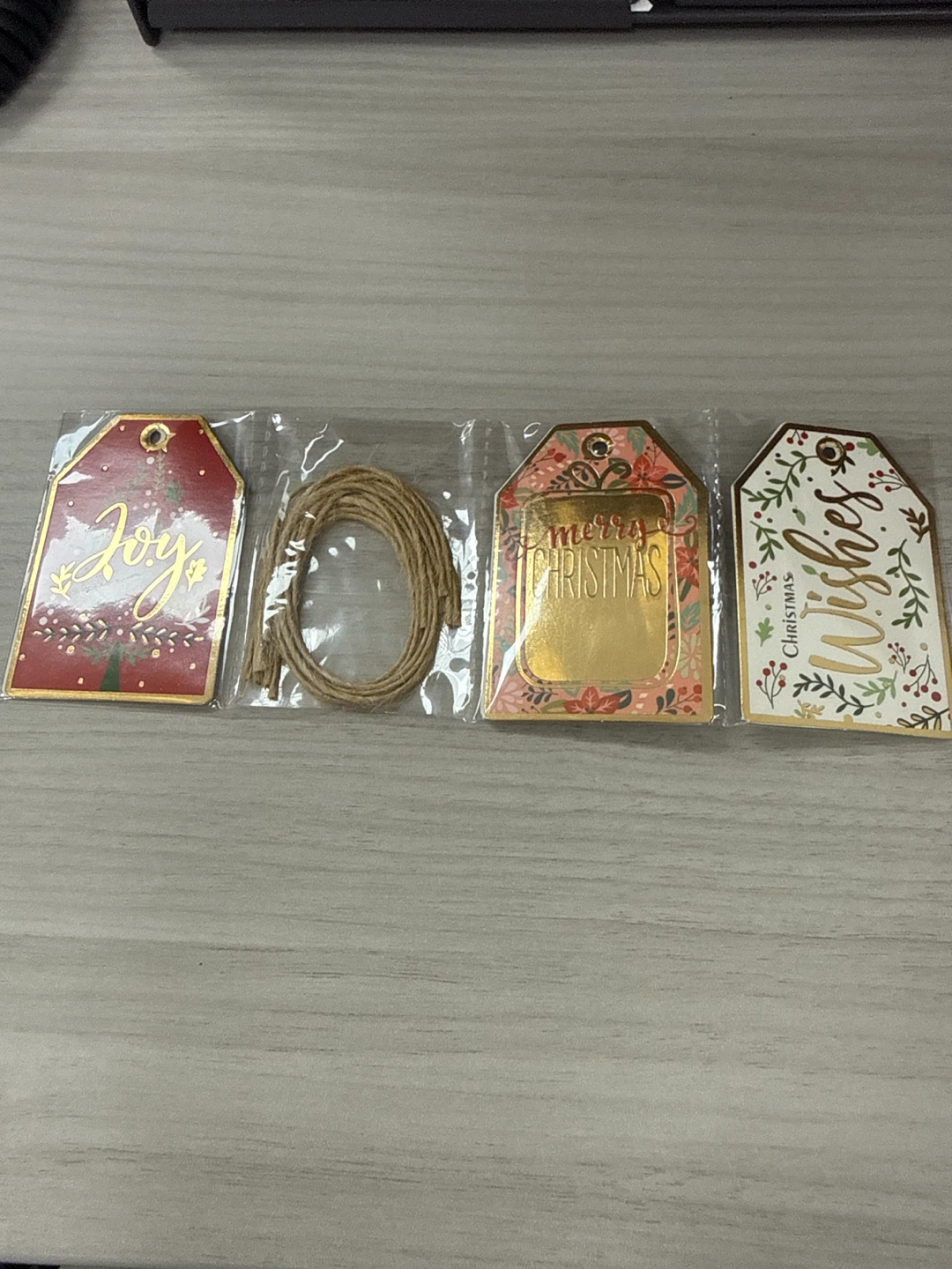 Set of 3 Christmas Holiday Gift Tags