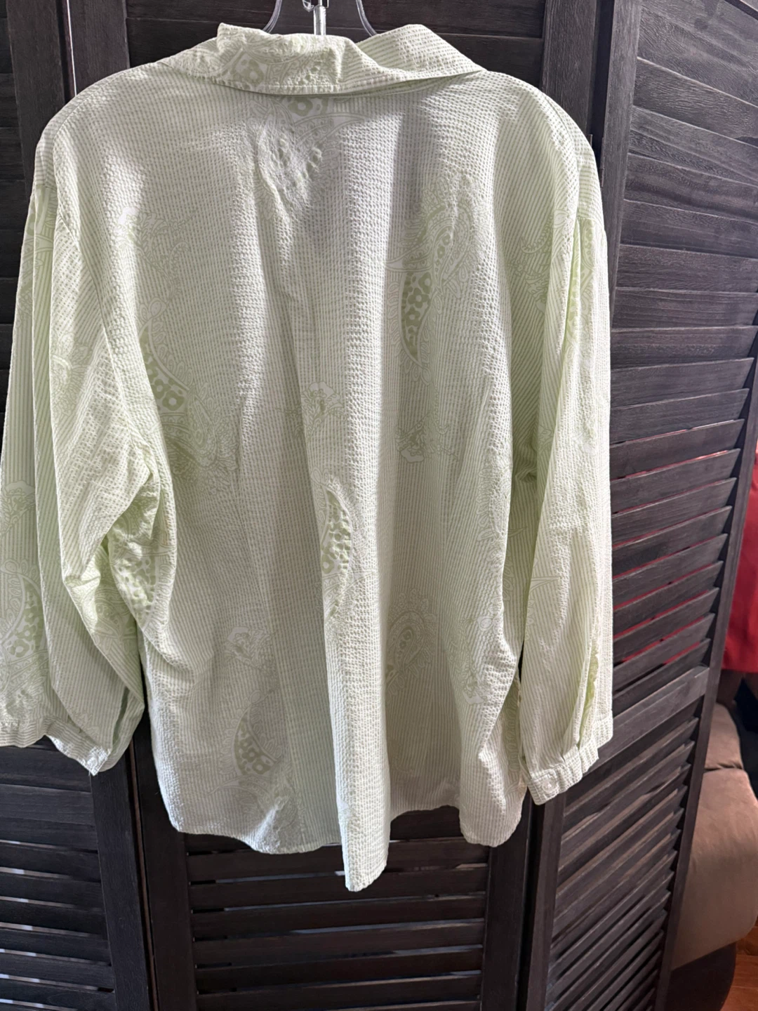 Tabi Light Green Button-Down Shirt - photo 3