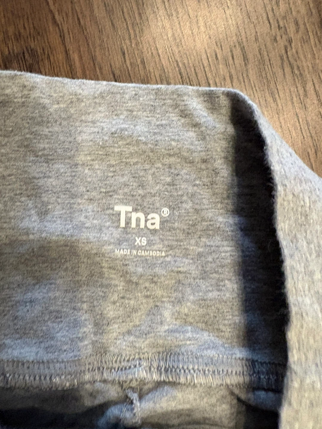 Tna Grey Biker Shorts - photo 2