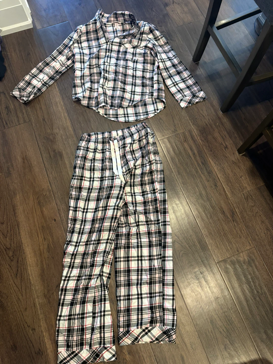 Victoria's Secret Plaid Pajama Set