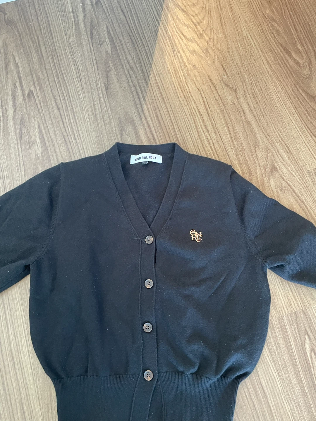 General Idea Black Cardigan - photo 2