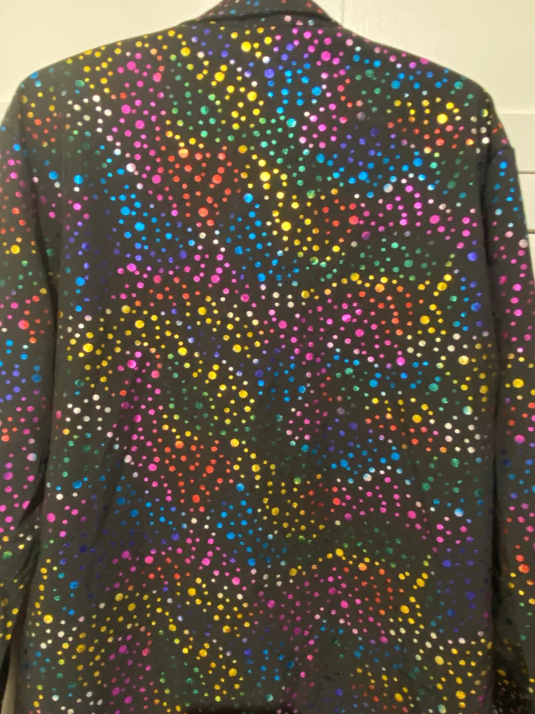 Rainbow Polka Dot Shirt and Pants Set