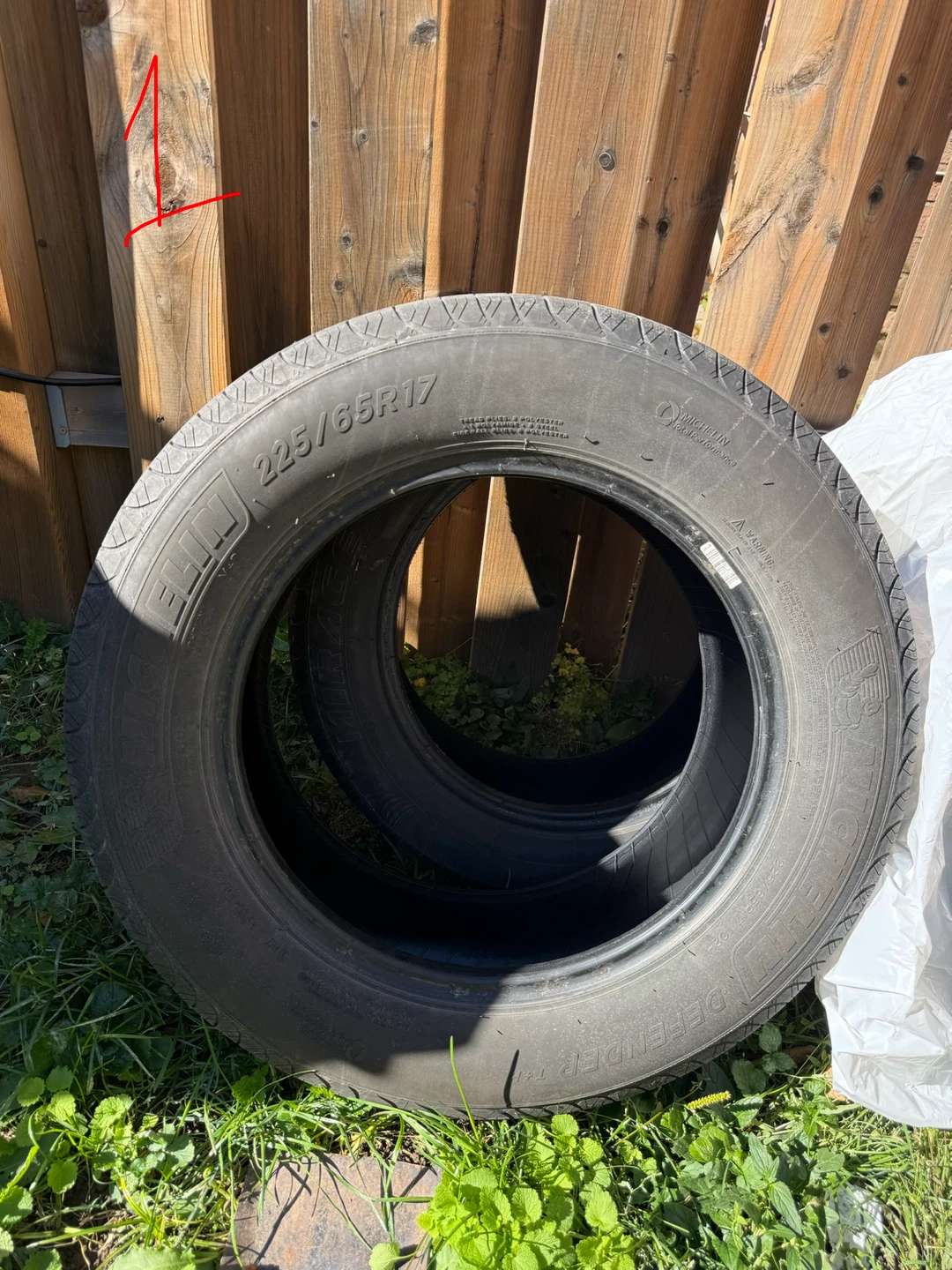 Assorted Michelin and Mirage Tires - SEND OFFERS