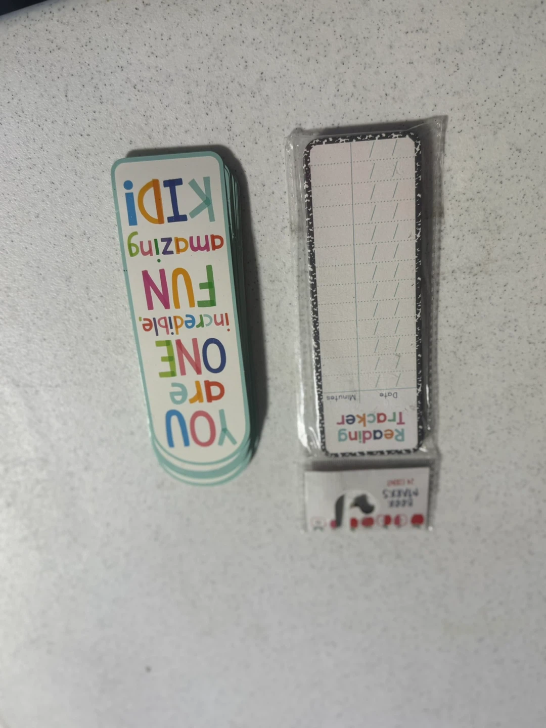 24 Piece Bookmarks and Reading Tracker Set