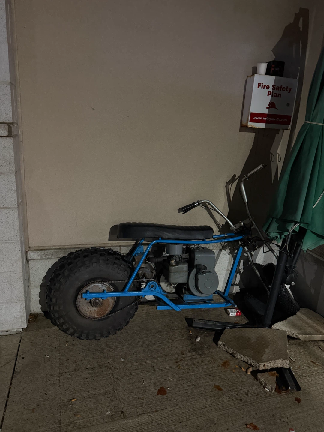Blue Minibike - SEND OFFERS