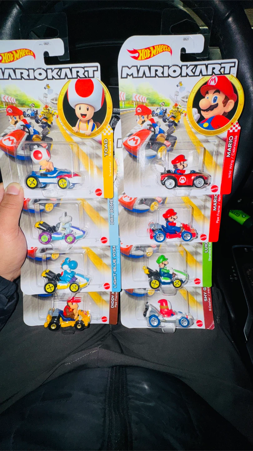Hot Wheels Mario Kart Die-Cast Vehicles (8-Pack)