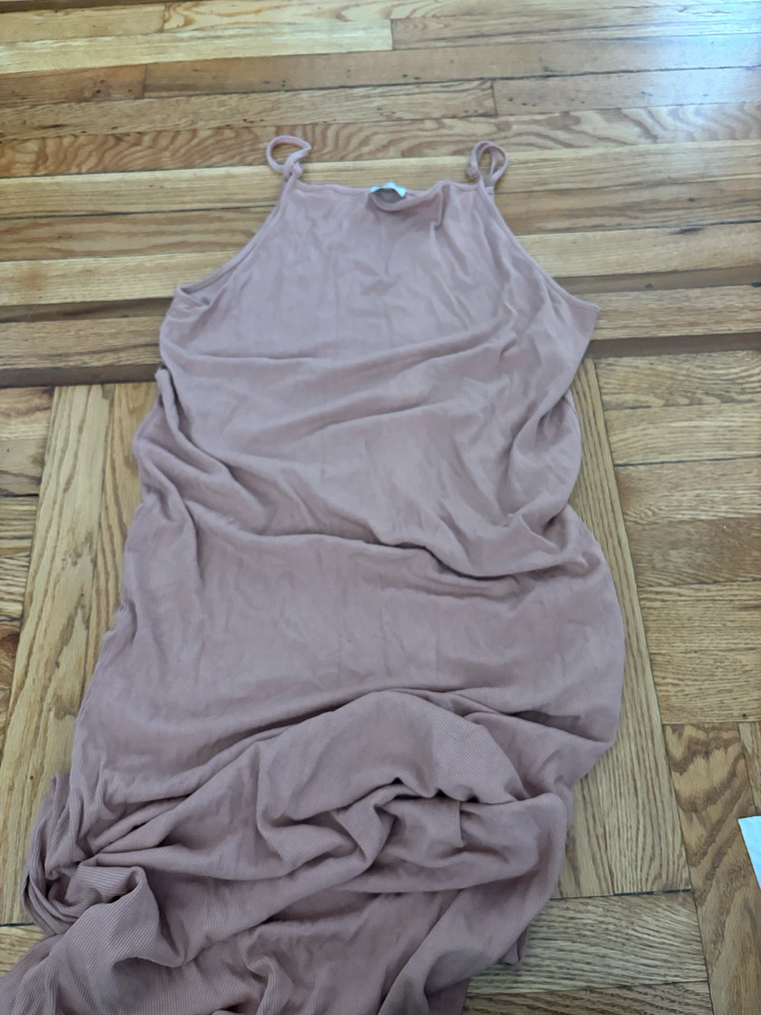 Ribbed Maxi Dress