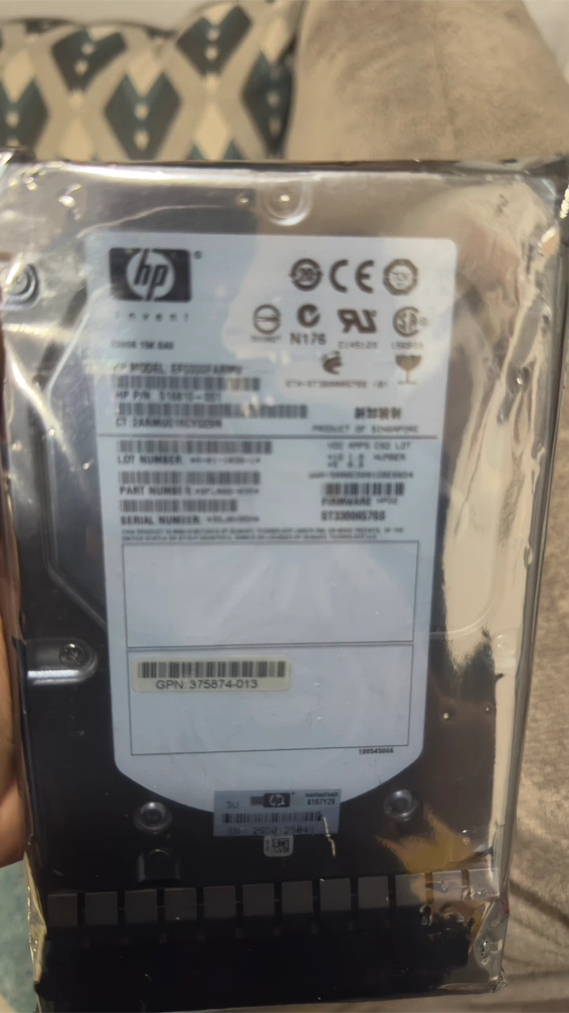 HP EF0300FARMU Hard Drive
