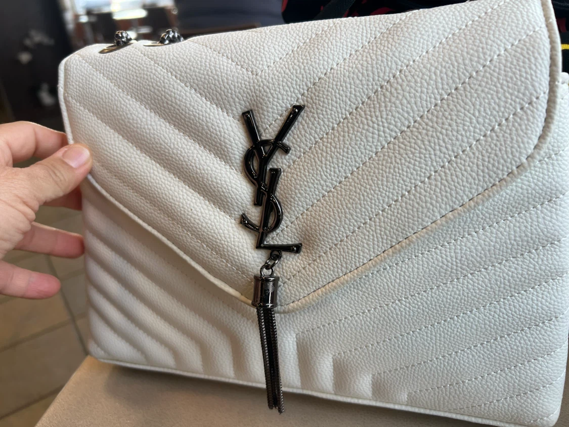 YSL Monogram White Chain Bag/free delivery - photo 3