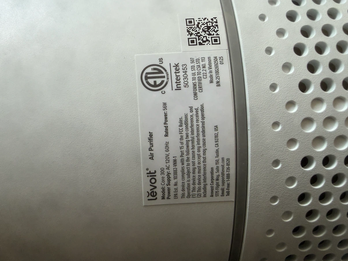 Levoit Core 300 Air Purifier - photo 3