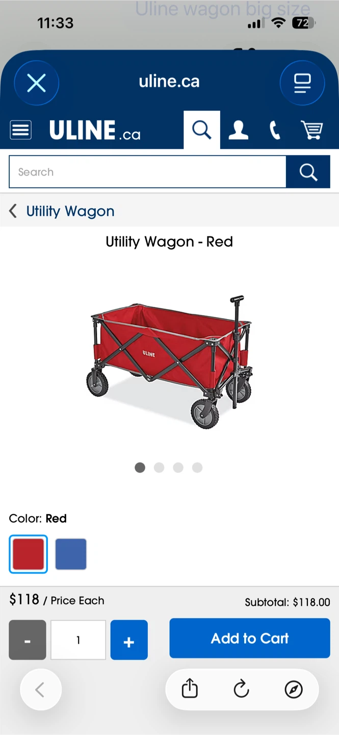 Uline Collapsible Utility Wagon - photo 5