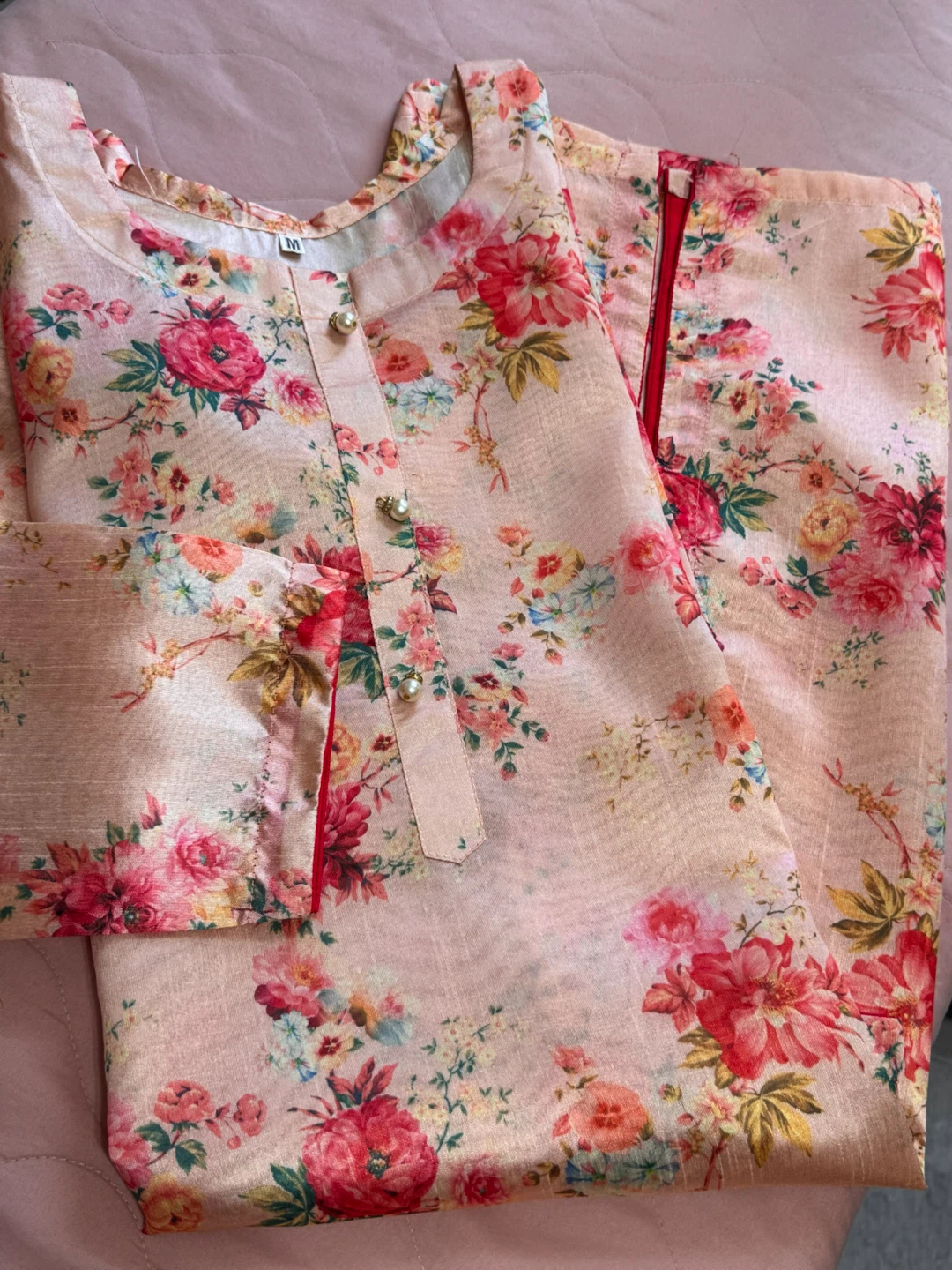 Pakistani Raw silk tailor stitch Pakistani kurti - photo 3