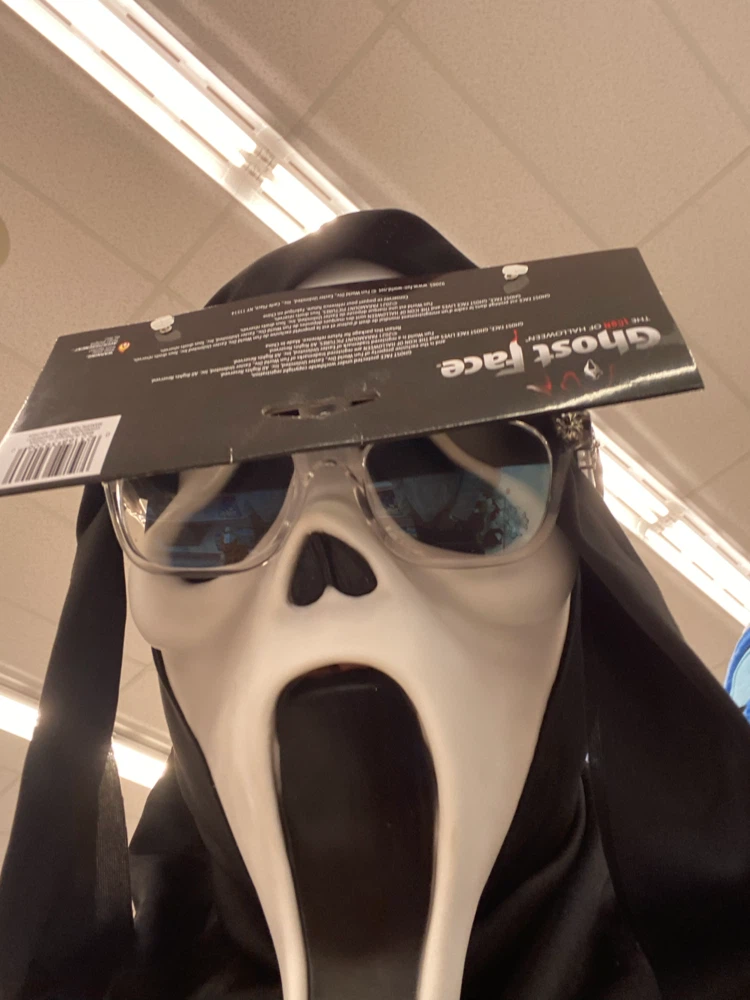 Fun World Ghost Face Mask