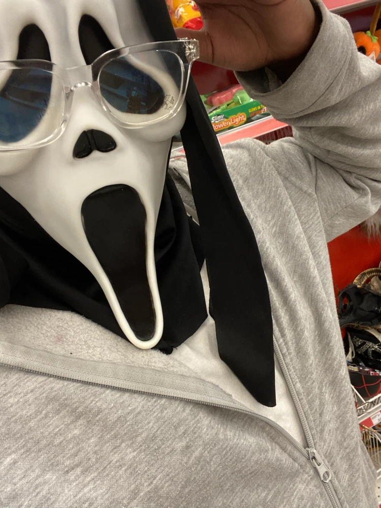 Fun World Ghost Face Mask - photo 2