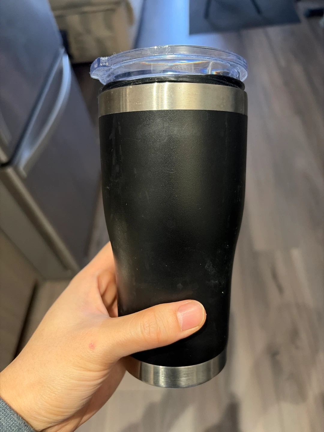 Black Stainless Steel Insulated Tumbler