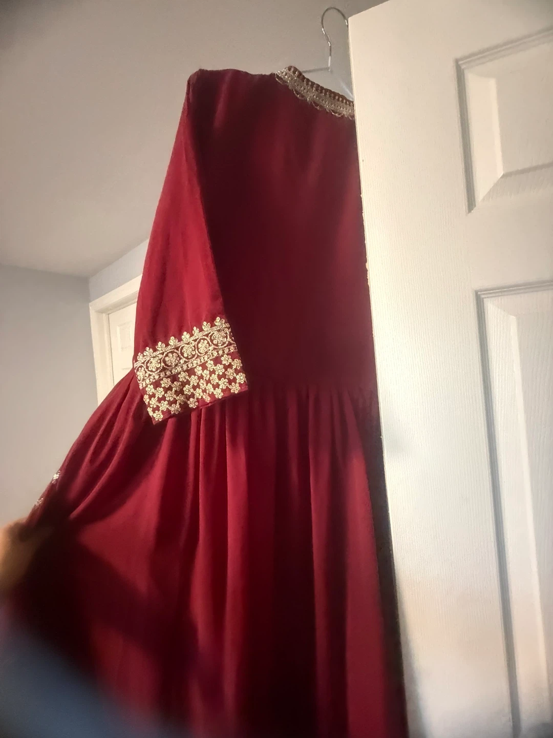 Red Traditional Indian Salwar Kameez Suit - photo 2