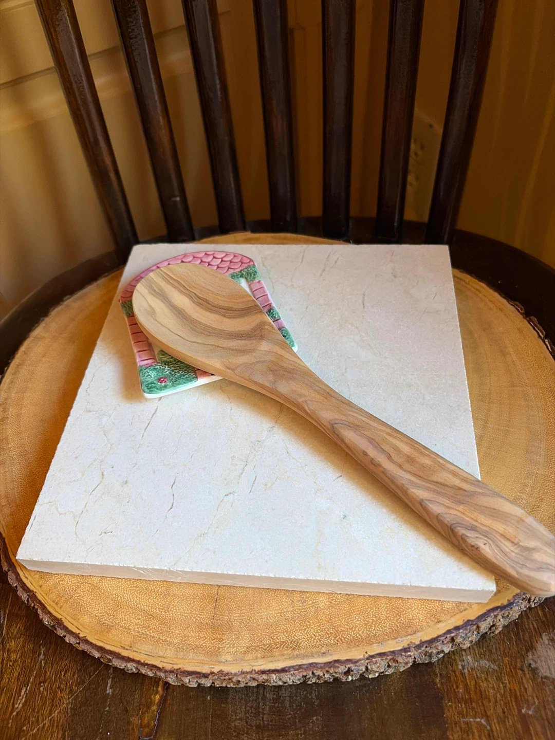 Vintage Avon Country Cottage Ceramic Spoon/Tea Bag Rest - photo 2