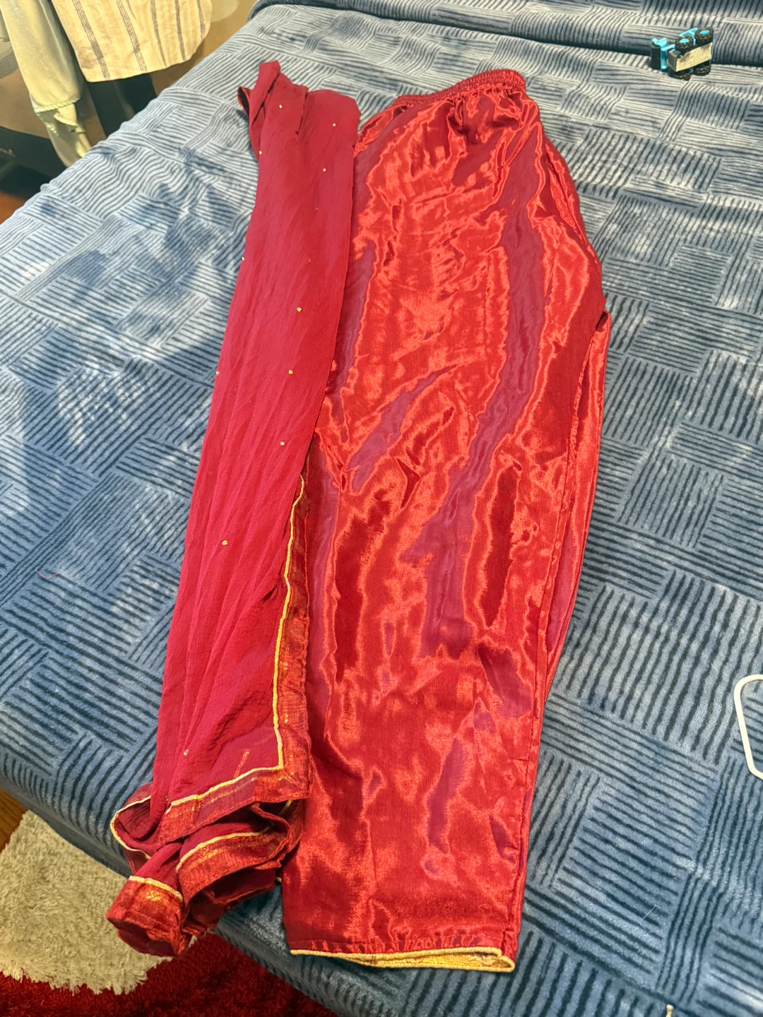 Red Traditional Indian Salwar Kameez Suit - photo 5